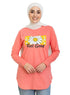 Bubblegum Printed Long - Sleeve Design 13 - Khotwh